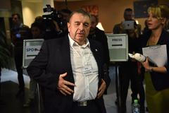 Volby 2017 - SPD - Zakázaná fotogalerie - 21.10.17. Na snímku je tajemník Jaroslav Staník.