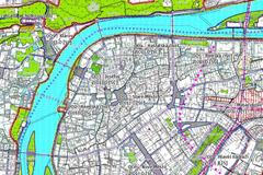 Metropolitní plán - výřez