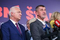 Volební štáb ANO - celý den