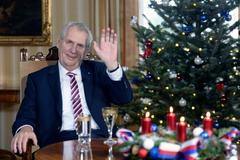 Miloš Zeman vánoční projev