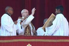 Papežovo Urbi et Orbi 2017