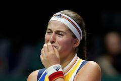 Jelena Ostapenková na Turnaji mistryň