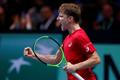 David Goffin ve finále Davis Cupu 2017