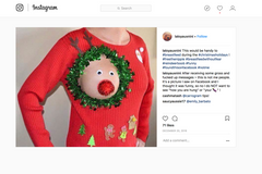 Vánoční stromeček místo účesu a nejulítlejší světelná výzdoba? Podívejte se na Vánoční Sociál