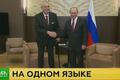 Zeman a Putin na NTV