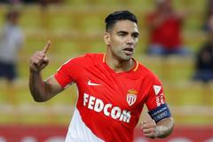 Monako - Caen: Falcao slaví vstřelenou branku