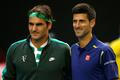 Roger Federer a Novak Djokovič v semifinále Australian Open 2016