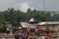 Tropická bouře Tembin na Filipínách, prosinec 2017