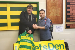 Čínský fanoušek Huang Wenbin