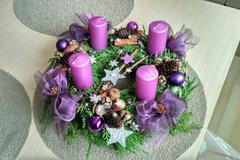 Adventní věnec ze soutěže čtenářů Centrum.cz