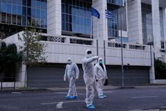 Před soudem v Aténách explodovala nálož.