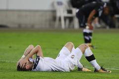 Zklamaný Radim Řezník po porážce v Luganu