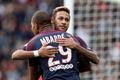Neymar a Kylian Mbappé