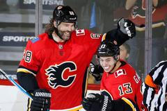 Jaromír Jágr, Calgary Flames, NHL 2017/18