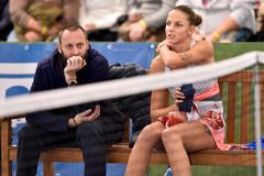 Tomáš Krupa a Karolína Plíšková (extraliga 2017)