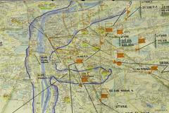 Plán Průlomová vlna z roku 1982: detail centra Prahy