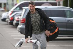 Česká hokejová reprezentace na prvním tréninku před MS 2017