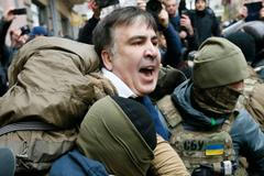 Dramatické zatčení Michaila Saakašviliho