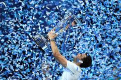 Grigor Dimitrov po vítězství na Turnaji mistrů