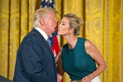 Donald Trump i dcerou Ivankou.