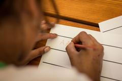 Romské dítě ilustrační