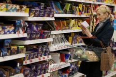 Nakupování, obchod, Velká Británie - ilustrační foto