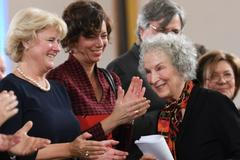 Margaret Atwoodová ve Frankfurtu