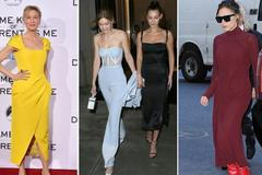 Žlutá barva, rolák a přiléhavost. Čím celebrity bodovaly tentokrát?