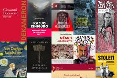 Vánoce - knihy - koláž