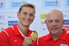 Barbora Špotáková a Rudolf Černý