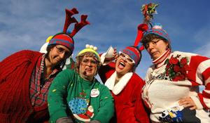 Vánoční svetry, ilustrační foto