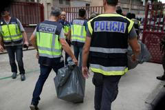 Španělsko Katalánsko referendum Tarragona