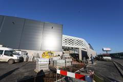 Padok IceRink, Strašnice, měsíc před otevřením