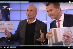 Prezidentský kandidát Michal Horáček v Aréně Jaromíra Soukupa