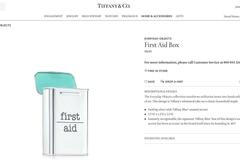 Tiffany, krabička na náplasti