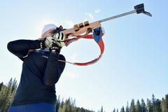 Lucie Charvátová, soustředění Pokljuka, říjen 2017