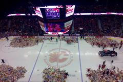 Teddy Bear Toss v Calgary