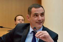 Lídr korsické politické koalice Pe a Corsica (Pro Korsiku) Gilles Simeoni.