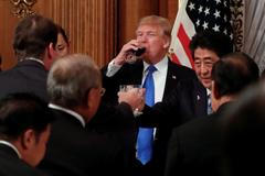 Donald Trump v Japonsku