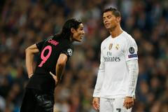 Liga mistrů: Real Madrid vs. PSG (Cavani, Ronaldo)
