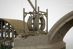 Jak se stavěl Karlův most? Dno Vltavy se muselo vysušit, použilo se sto tisíc tun kamene, říká Šefců