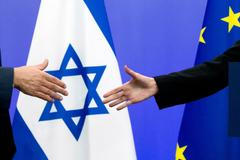 Benjamin Netanjahu na návštěvě v Bruselu.