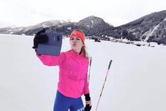 Gabriela Koukalová se připravuje v Obertilliachu