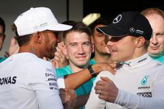 F1, VC Ruska 2017: Lewis Hamilton a Valtteri Bottas