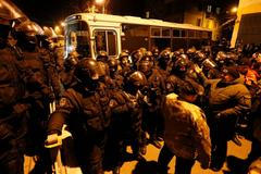 Saakašvilii - Kyjev - protesty proti zatčení