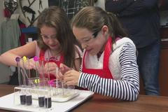 V citronce žádný vitamín C není. Malí chemici testují ovocné šťávy