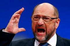 Martin Schulz na sjezdu sociálních demokratů 7.prosince.