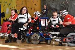 powerchair hockey