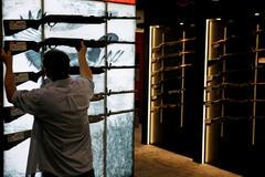 USA NRA konference lobby majitelů zbraní 2017