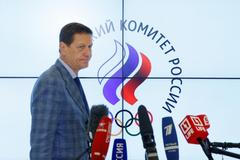 Russian Olympic Committee head Alexander Zhukov